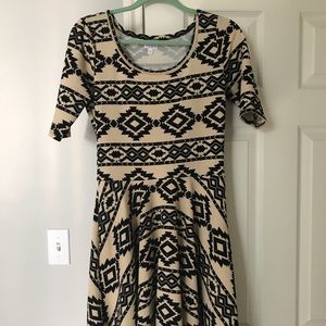 Lularoe Aztec Nicole dress